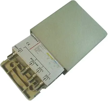 MA-3042 Universal Ενισχυτής Κεραίας ιστού 2 εισόδων VHF 28dB UHF 38dB ρύθμιση κέρδους 16dB μέγιστο σήμα εξόδου 108dBμV (Ρυθμιζόμενος)