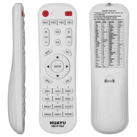 UNIVERSAL PROJECTOR REMOTE CONTROL για ΟΛΕΣ ΤΙΣ ΜΑΡΚΕΣ RM-P1562