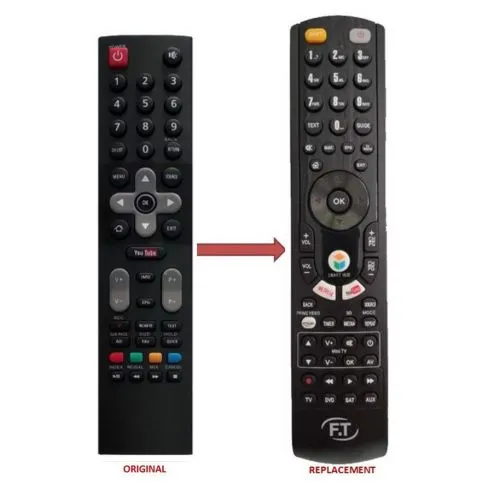 METZ TV REPLACEMENT REMOTE CONTROL H1303R