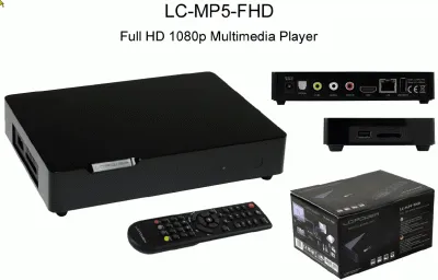 DIGITAL MEDIA PLAYER Full HIGH DEFINITION LC-POWER  LC-MP5-FHD