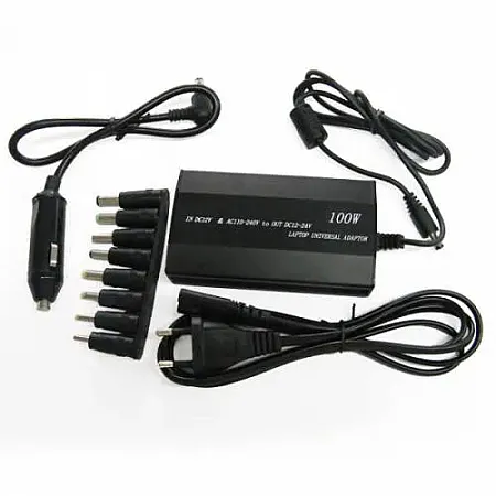ΑΥΤΟΜΑΤΟΣ UNIVERSAL ΦΟΡΤΙΣΤΗΣ 3in1 ΓΙΑ LAPTOP/NOTEBOOK/NETBOOK AC/DC POWER ADAPTER DC 15-24V 100W ΣΠΙΤΙΟΥ και ΑΥΤΟΚΙΝΗΤΟΥ
