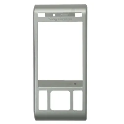 Γνήσια Μπροστινή Πρόσοψη Sony Ericsson C905 Ασημί