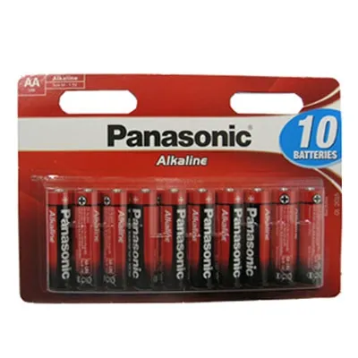 Μπαταρίες Stilo Alkaline Panasonic AA LR6 Σετ 10 τεμ.